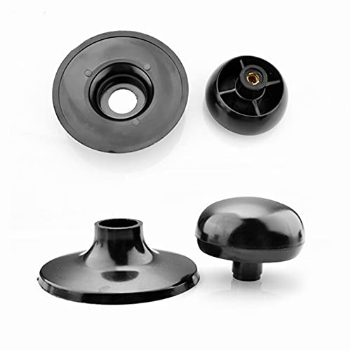 Pot Lid Cover Knob Handle, Universal Kitchen Cookware Pot Lid Knob Cap Replacement, Plastic Holding Pan Knob Handle Handgrip With Screw (4 Pack) #TOP3