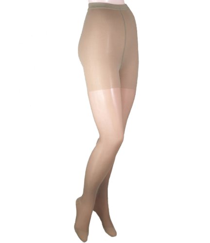 Image of ITA-MED Sheer Pantyhose Compression H150, Beige, Petite, 3 Count