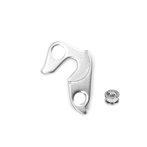 TerchPilet Schaltauge 64 GH-097 Kompatibel mit Corratec, Hoy, Pinnacle, Redline, Voodoo, BH, Stevens, Scattante – Aluminiumlegierung, silberfarben mit Schrauben
