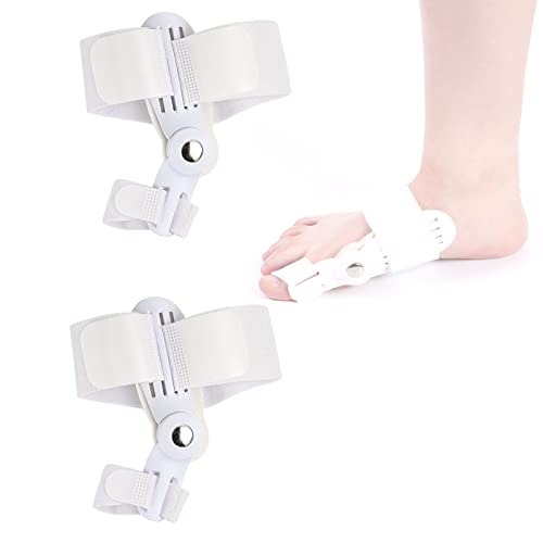 DKDDSSS 2 stück Hallux Valgus Korrektur, Bunion Corrector, Zehenspreizer Schiene zur Bunion Entlastung für Damen Herren, Weiß Cover