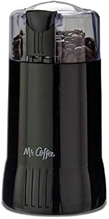 Mr. Coffee Electric Coffee Grinder|Coffee Bean Grinder| Spice Grinder, Black