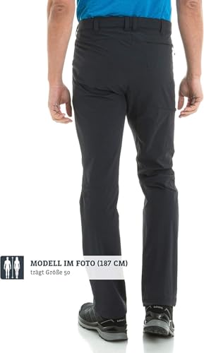 Foto von Schöffel Herren Pants Koper1, robuste Hose mit 4-Wege-Stretch, elastische und wasserabweisende Wanderhose für Männer, black, 54