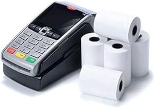 80 Rolls of 57x40 mm Thermal Paper Till Rolls, Cash Register Receipt Rolls, for PDQ POS EPOS EFTPOS, Credit Card Machine, Ingenico, Verifone, Barclays, iCT250, Streamline, and More