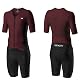 Trisuit Herren Lo.gas Pro Kurzarm Triathlonanzug für Wettkämpfe