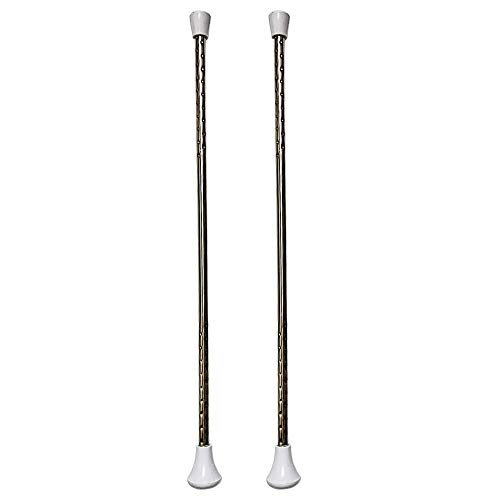 Dasiyoki Twirling Baton 2 Pieces Spinning Dance Baton Metal Gymnastics Parade Stick for Child in Majorette (Original Version, 2 Pack)