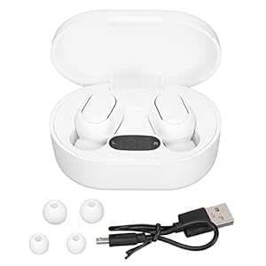Bluetooth 5.1-oordopjes Draadloze Oortelefoons, Stereo Waterdichte Ruis Bluetooth-oortelefoons met Oplaadetui met Grote…
