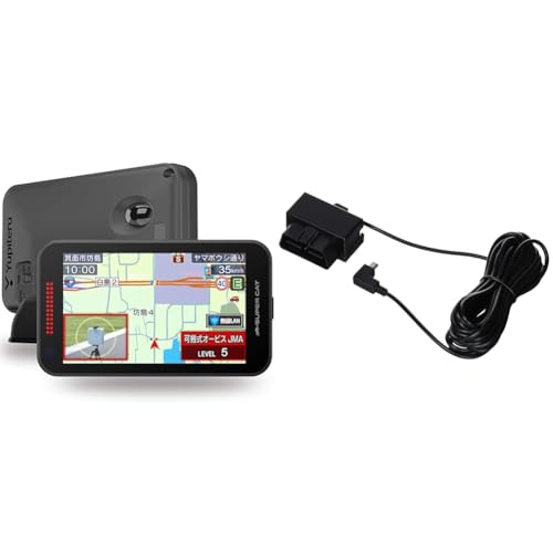 SUPERCATレーダー探知機本体& OBD II OBD12-M IIIセット Amazon | 2026年モデル ユピテル(Yupiteru) レーザー&レーダー探知機