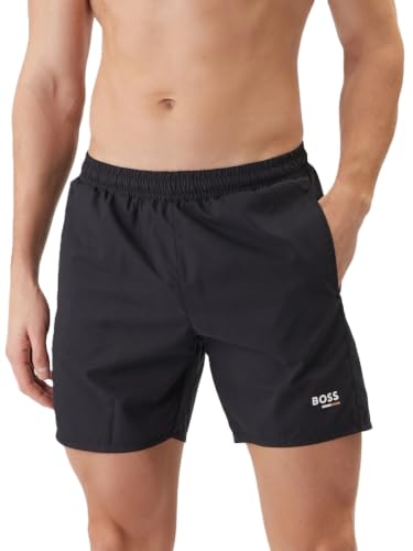 Image of BOSS Men's Swim Shorts, Black 005, S