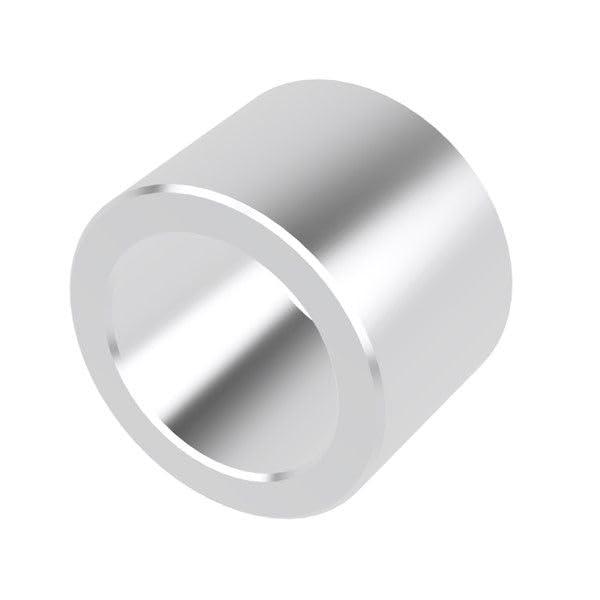 Aluminum Spacer 7/16" OD x 5/16" ID x Choose Your Length, Round Spacer Unthreaded Standoff Bushing Plain Finish, Fits Screws Bolts 5/16" or M8 by