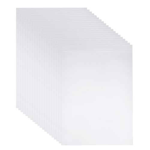 QUARKZMAN 20 Bolsas plástico transparente 18' x 12' Bolsa con cierre con cremallera 4mil Bolsas polietileno recerrables pequeñas para pequeñas empresas, joyería, almacenamiento, embalaje