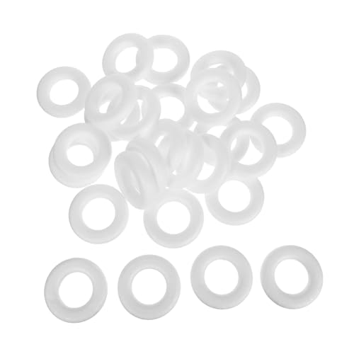 WRITWAA 25 STK. Teiliges DIY Styropor Donut Kranz Zubehör Runde...