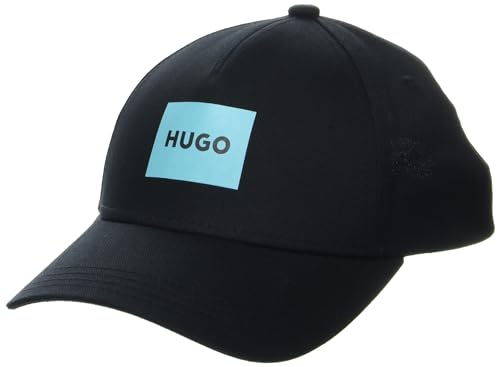Image of Hugo Men's Square Logo Cotton Cap