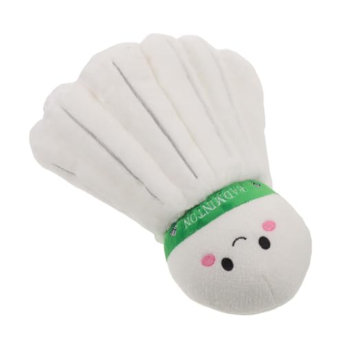Peluche badminton forme de volant doux et collectionnable pour garcon et fille