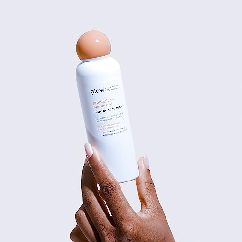 Glowoasis Probiotics + Murumuru Ultra Calming Facial Toner | Hydrating Toner | Face Toner For Women And Men | Brightening Face Toner | Fragrance-Free Toner For Sensitive Skin #TOP2