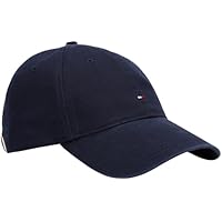Tommy Hilfiger Gorra Mujer Essential Flag Soft con Bandera Bordada, Azul (Space Blue), Talla Única