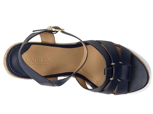 Image of Lauren Ralph Lauren Soffia Calfskin Espadrille