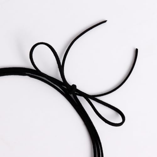 Collier réglable noir élégant pour sublimer les décolletés