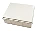 BUD Industries NBF-32036 Plastic Indoor ABS, 20.95" L x 17.05" W x 6.30" D, White