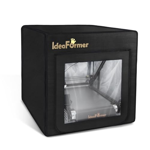 IdeaFormer IR3 V2 - Alloggiamento per stampante 3D, di grandi dimensioni, ignifugo e antipolvere, temperatura costante 3D Pinter Enclosure per IR3 V2 Conveyor Belt 3D Printer Cover 550 x 170 x 575 mm