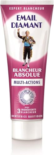 Email Diamant Blancheur Absolue – Dentifrice Blanchissant Multi-actions – Tube de 75ml