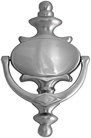 Brass Accents Imperial Door Knocker, 8"/A03-K4002-619, Satin Nickel