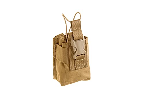 Invader Gear Taktische kompakte MOLLE Radio Pouch Funktasche Zusatztasche (Coyote Brown) Cover