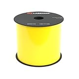 LabelTac LTPX High Performance Weatherproof 10-Year Vinyl Label Supply, Industrial Label Tape for LabelTac 4 & Pro X Printers, Durable Facility & Warehouse Label Material - Yellow, 4
