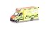 Produktbild herpa 094535 Mercedes-Benz Sprinter Fahrtec RTW Städteregion Aachen, Mehrfarbig