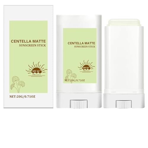 Stick Solaire, Stick Solaire Invisible Spf 50 +, Sti-ck Sola-ire Solide Pour Le Visage Et Le Corps, Mate Mate Non Grasse Hydratante Hydratante Sti-ck, Humidité Apaisante