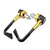Aluminum & CNC Universal 7/8 22mm Motorcycle Proguard Protect Guard Clutch Brake System for Yamaha FZ6 R1 R3 for MT07 09 TMA Handle Grip (Color : Yellow)
