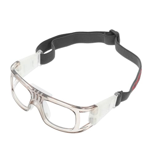 WHAMVOX 1pcs Shockproof Basketball Goggles for Outdoor Sports Protection Safety Glasses for Cycling Football Volleyball and More Grey