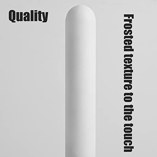 T10 Led Light Bulb 7.3Inch E26 Base Matt Opal Porcelain Warm White 2700K Dimmable Edison 6W Led Tubular Bulb,600Lm,60 Watt Equivalent,Outside Frosted Glass,For Cabinet Display Cabinet Etc,4 Pack. #TOP1