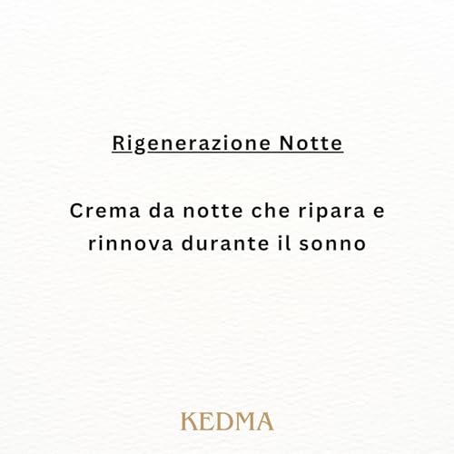 Kedma - Set Crema Giorno E Notte Al Collagene E Minerali Del Mar Morto - Idratante E Anti-Età - 2X50G - 3