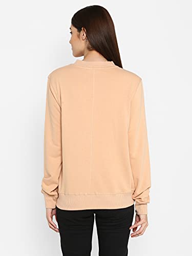 Image of Alan Jones Clothing Women's Cotton Round Neck Sweatshirt