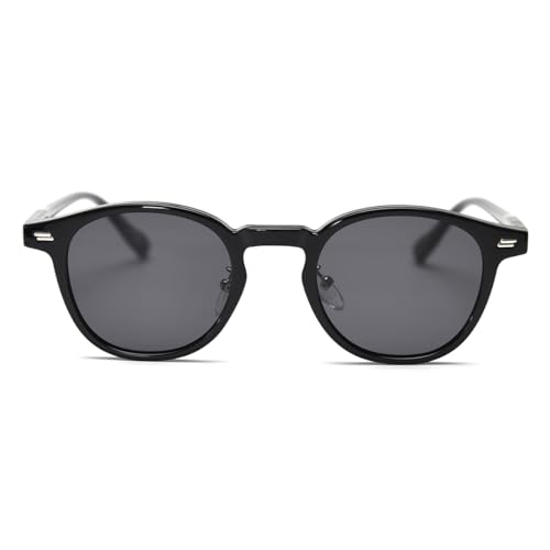 Polarized Sunglasses Retro Women Korean Style Ultralight Round Sun Glasses Men Tr90 Frame Unisex Eyewear2