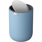 EKO Fandy Mini Pattumiera 2,2 L con Coperchio Basculante, Blu