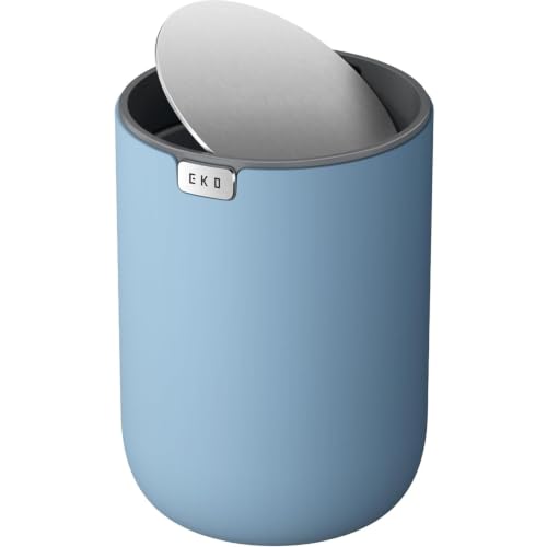 EKO Fandy Mini Pattumiera 2,2 L con Coperchio Basculante, Blu