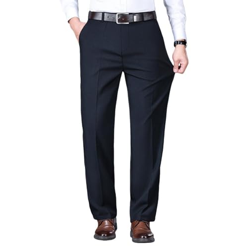 Pantalon de costume coupe ample pour homme fini les tissus rigides
