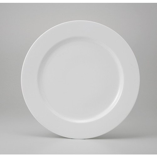 Plato de carne Chinois blanco 9 pulgadas miniatura 1