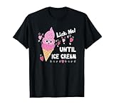 Funny Valentines Shirt, Lick Me Until Ice Cream Gift T-Shirt