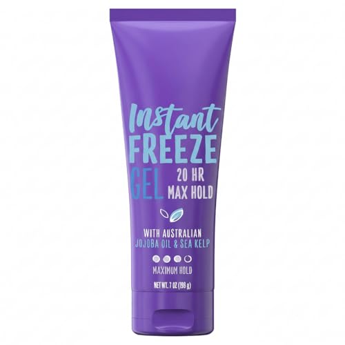 Instant Freeze Hair with Jojoba Oil & Sea Kelp Gel, 7.0 oz