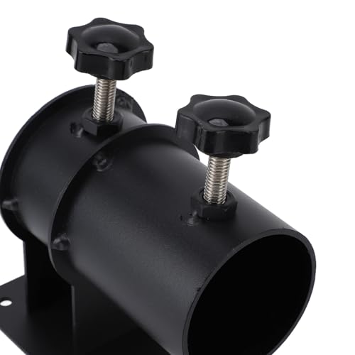 Soporte para sombrilla de patio y balcones con abrazadera ajustable de metal 8