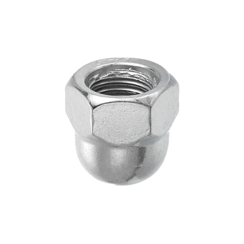MECCANIXITY M20x2.5mm Acorn Cap Nuts, 304 Stainless Steel Metric Hex Cap Dome Head Hardware Nuts, Bright Finish for Light Fixtures, Machine, DIY Projects by MECCANIXITY - Used condition - US$6.85