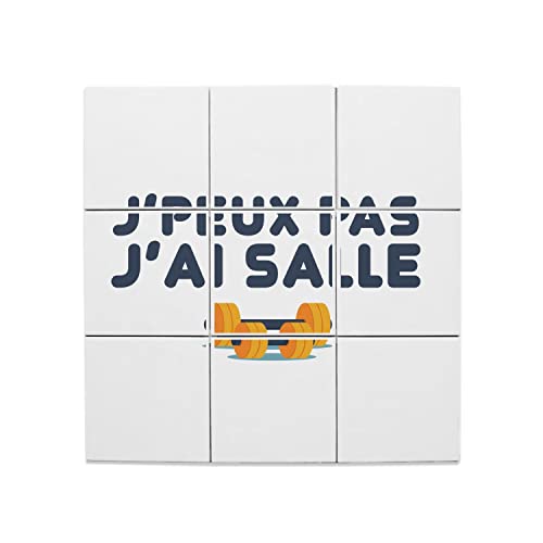 Carreaux céramique musculation idée cadeau homme passionné fitness