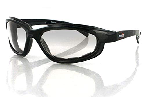 Bobster Fat Boy ®, Gloss Black Frame, Clear Photochromic Lens