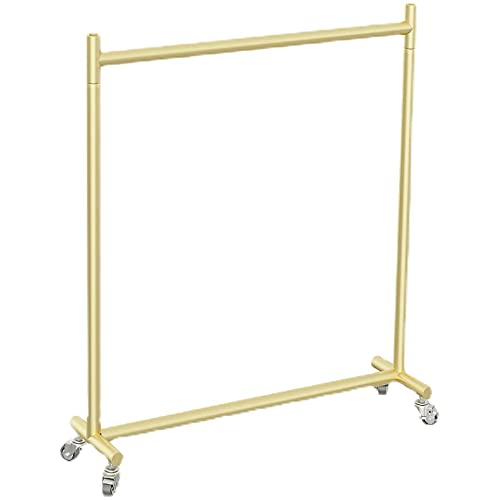 Supports à rouleaux robustes avec tuyaux industriels pour le transport facile des vêtements