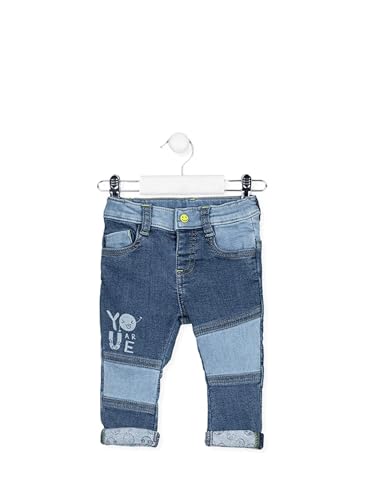 Jeans bleu Losan 217-6027al enfant en coton premium aux finitions soignées