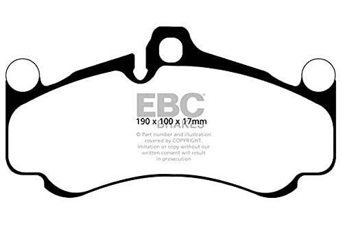 EBC dp42094r Yellowstuff frontal derecho izquierda juego de pastillas de freno PORSCHE 911 997