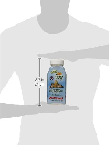 Citrus Magic Litter Box Odor Eliminator Shaker Bottle, 11.2-Ounce, Linen
