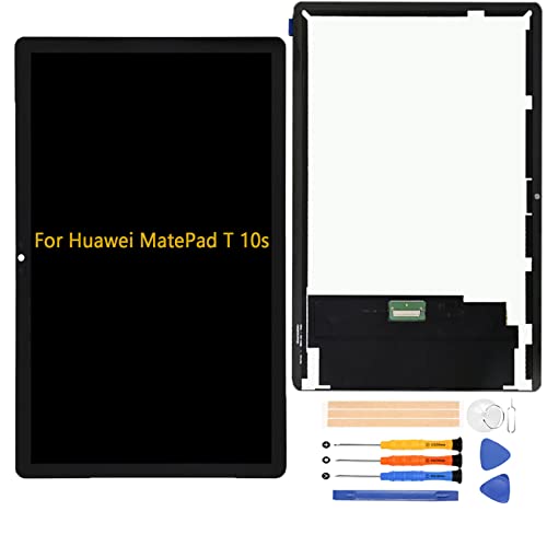 A-MIND For Huawei MatePad T 10s �t���p�l�� ��ʌ����C���p �^�b�`�p�l���Z�b�g 10.1 �C���` AGS3-L09 AGS3-W09�k�b�c�X�N���[�� ������ʌ����C���p�L�b�g �����̏C���H��(�u���b�N)